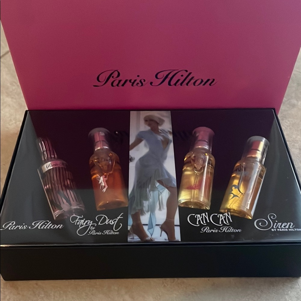 Paris Hilton Perfume Collection in Pink Box
